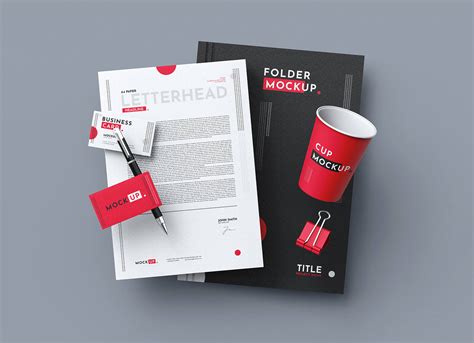 Business Stationery Mockup | Free PSD Templates