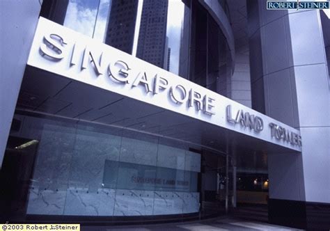 Entrance of Singapore Land Tower Building Image, Singapore