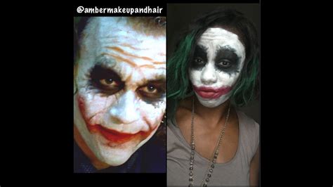 The Joker Dark Knight Makeup Tutorial - YouTube