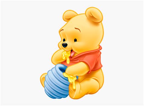 Baby Disney Winnie The Pooh, HD Png Download , Transparent Png Image ...