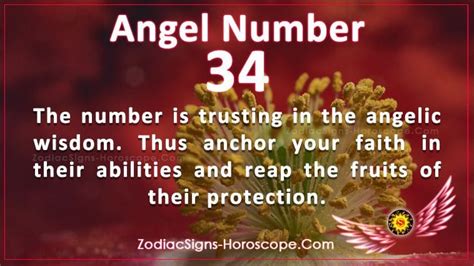 Angel Number 34 is Trusting in the Angelic Wisdom and Faith | ZSH