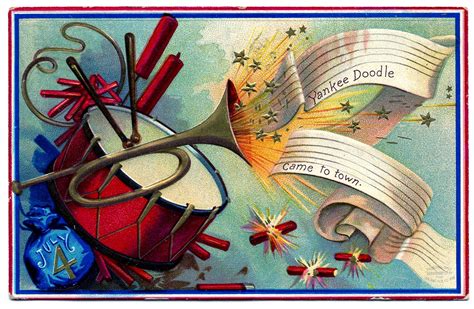 Vintage Patriotic Clip Art - July 4th - The Graphics Fairy