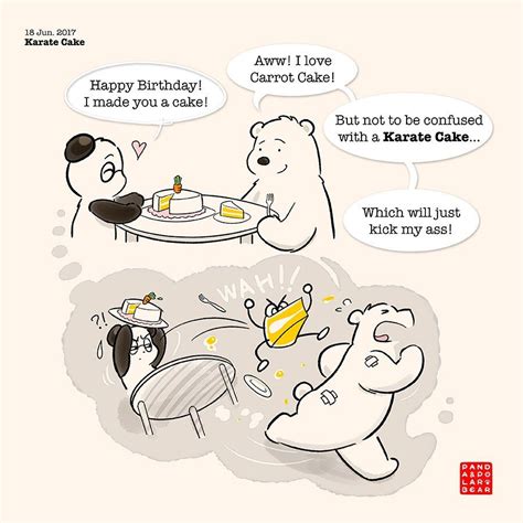 Panda and Polar Bear – A Fuzzy Little Comic | Cute panda cartoon, Polar bear cartoon, Baby panda ...