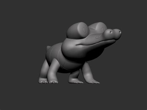 pokemon sandile evolution pack 3D model 3D printable | CGTrader