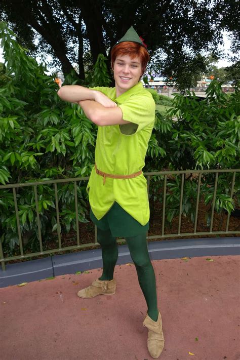 Peter Pan at Adventureland Bridge in Magic Kingdom - KennythePirate.com