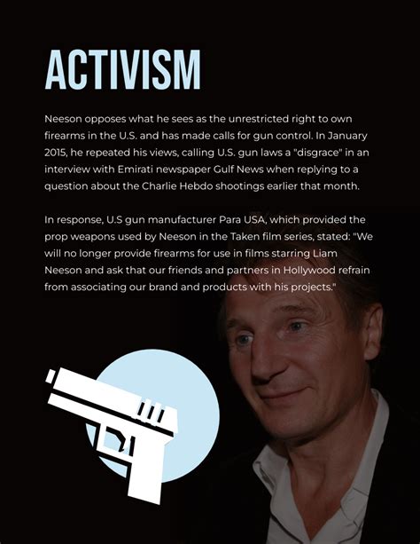 Liam Neeson Biography | Biography Template