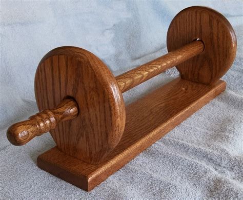 SOLID OAK WOOD PAPER TOWEL HOLDER New Amish Handmade