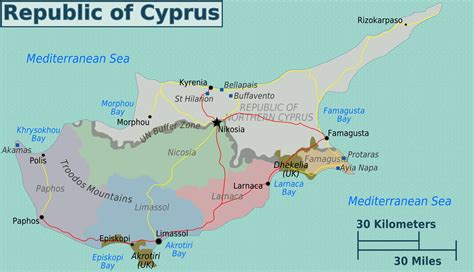 MAPA CYPRUS - Travelhacker.blog