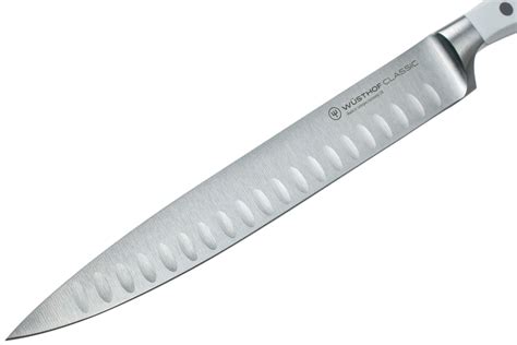 Wüsthof Classic White carving knife with dimples 23 cm, 1040200823 ...