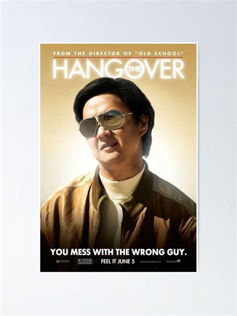 "Mr. Chow | The Hangover" Poster by posterdise | Redbubble