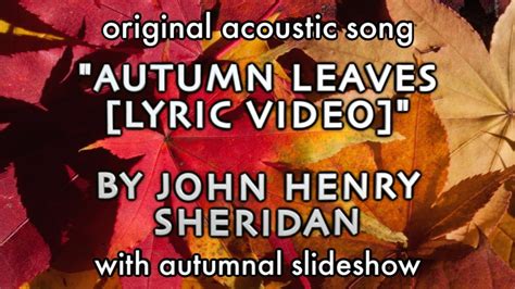 Autumn Leaves [Lyric Video] - YouTube