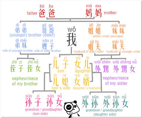 Learn Chinese Relative Addresses in an Easy Way –relatives in my family | Learn chinese, Chinese ...