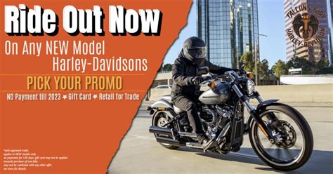 Rides, Specials & Community | Falcon's Fury Harley-Davidson®