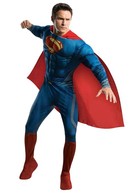 Superman Man of Steel Adult Deluxe Costume