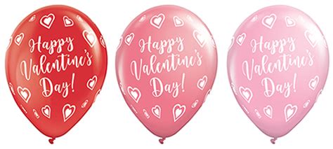 11 Inch Valentine Hearts Latex Balloons 100pk - Balloons.com