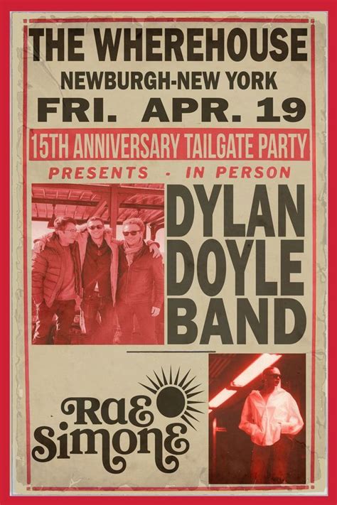 DYLAN DOYLE BAND/RAE SIMONE, THE WHEREHOUSE, Newburgh, 19 April 2024 ...