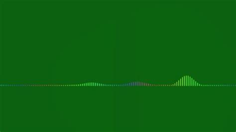 Music Equalizer Animation On Green Screen Stock Footage Video (100% ...