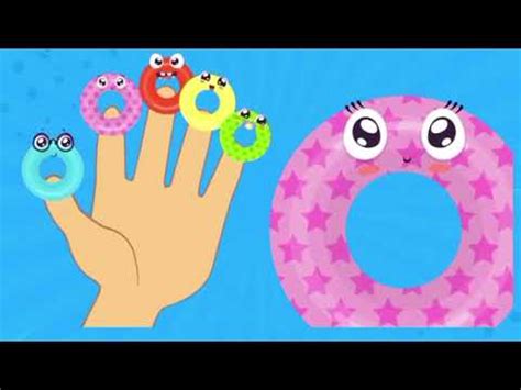 Donut Finger Family Song-677 | Nursery Rhymes & Kids Songs | Kids ...