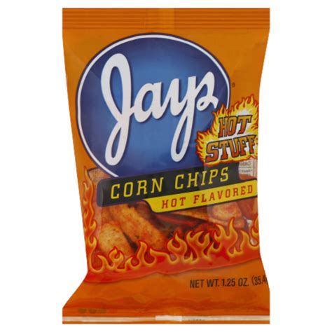 Jays Hot Flavored Corn Chips, 1.25 oz - Pick ‘n Save