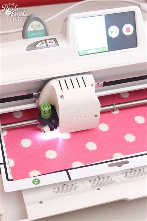 Cutting Fabric with Cricut (1) - The Real Thing with the Coake Family