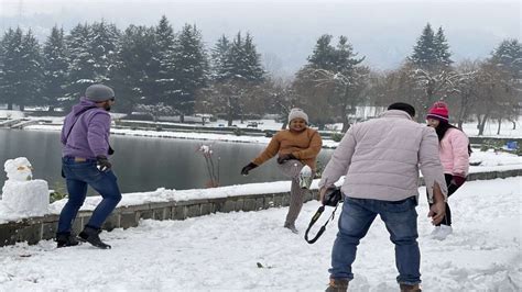 Kashmir weather update: Valley receives new year's first snowfall, traffic on Srinagar-Jammu ...