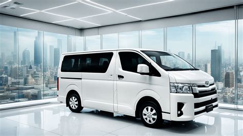 2025 Toyota Hiace Hybrid captivating the automotive showroom... by Tomica Mahal - Playground