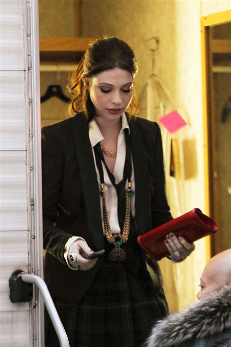 Michelle Trachtenberg at the Gossip Girl Set in New York – HawtCelebs