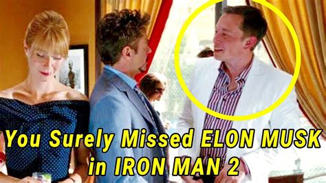 ELON MUSK in IRON MAN 2 || Missed Scene || Iron Man 2 || Tony Stark, Pepper & Elon Musk - YouTube