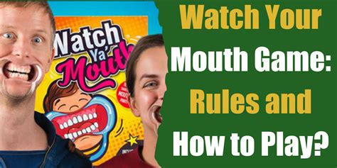 Watch Your Mouth Game: Rules and How to Play? - Bar Games 101