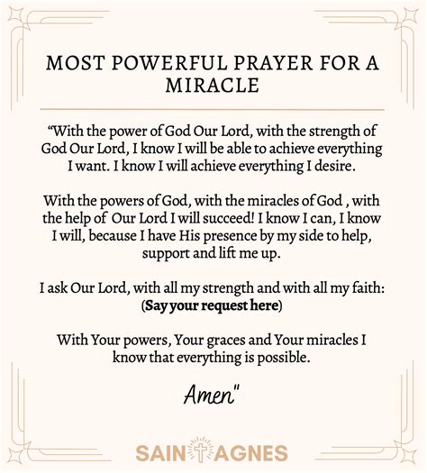 8 Most Powerful Prayers for a Miracle and Request