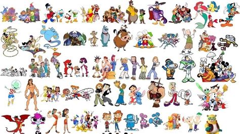 Disney Channel Cartoon Characters