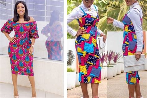 7 Curvy Ghanaian Celebrities Who Totally Rocked African Print Clothing