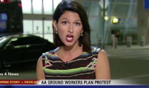 TV reporter continues with live news segment as big SPIDER crawls all over her | TV & Radio ...