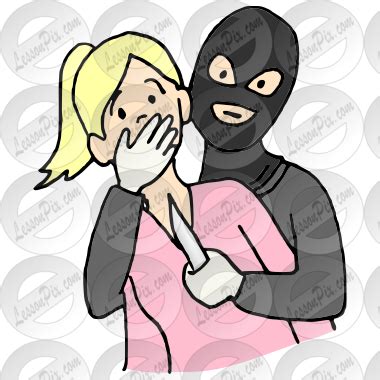 Kidnapped Girl Clipart