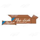 Abeka | Clip Art | Cardboard Box—of chocolate bars with one bar