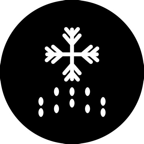 Snow Vector Icon Style 22619481 Vector Art at Vecteezy