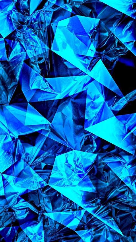 Black Blue Shards Wallpapers - Wallpaper Cave