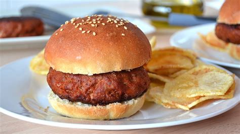 Spicy Pork Burgers - How to Make Pork Hamburgers - YouTube