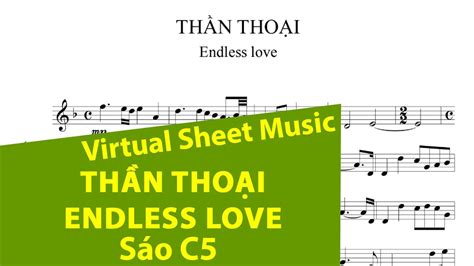 THẦN THOẠI (Endless love) ★ Free Sheet nhạc Melody | Sáo trúc C5 ...