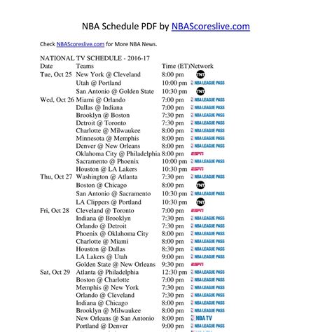 Nba Games Schedule 2024 - Corie Lauren