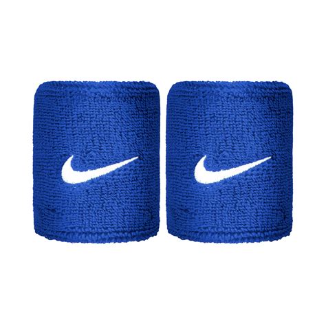 Buy Nike Swoosh Wristband 2 Pack Blue, White online | Tennis Point UK