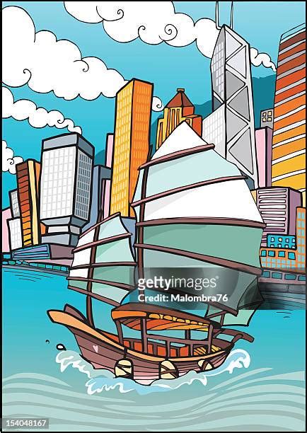 Hongkong Landmarks Drawing Foto e immagini stock - Getty Images