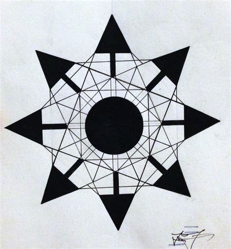 Controlled chaos symbol | Geometric drawings | Pinterest | Symbols