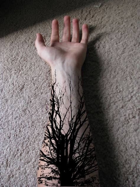 Gombal Tattoo Designs: Tattoo Designs of Dead Trees For Men and Girls