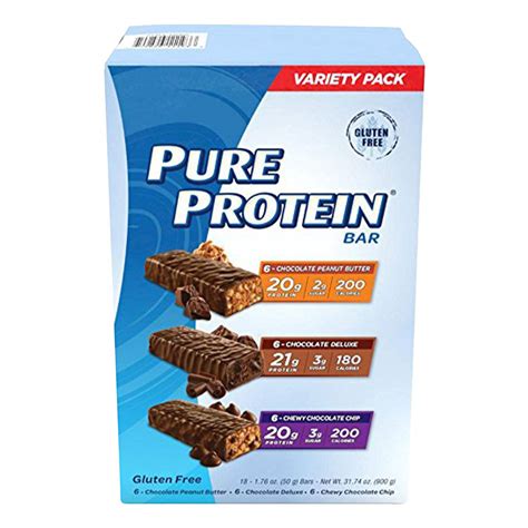 Pure Protein Bars, High Protein, Nutritious Snacks 1.76oz, 18 Pack | eBay