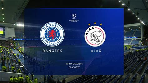 Rangers vs Ajax Full Match Replay - UEFA Champions League 2022/23