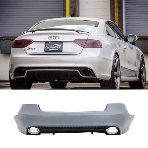 RS5 Style Rear Bumper Conversion For Audi A5 S5 Sportback 2007-2015 | ubicaciondepersonas.cdmx ...