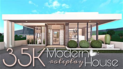 BLOXBURG: 35K MODERN ROLEPLAY HOUSE | NO-GAMEPASS - YouTube