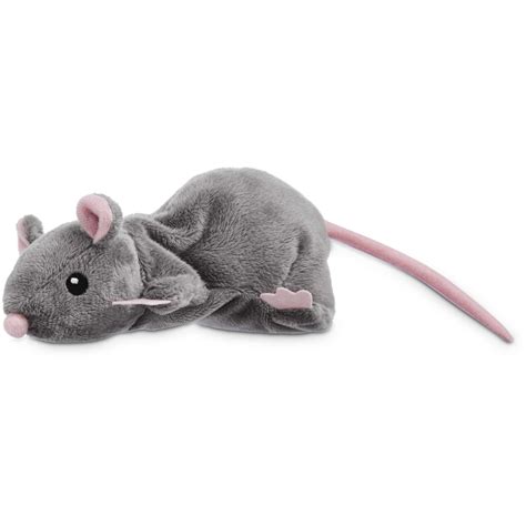 Leaps & Bounds Grey Rat Cat Toy | Petco