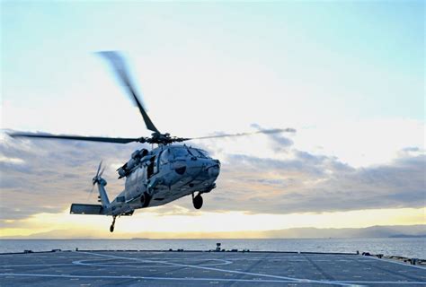 Navy MH-60S Helicopter Crashes in the Philippine Sea off Okinawa, Crew Rescued - USNI News